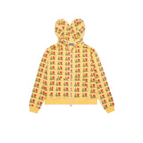 Ashley williams zipper hoodie i love mesuitheart printed outwearfleece-linedcasual sweatpants