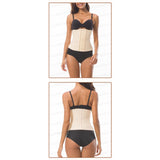 Waist trainer latex tummy control body shaping belt