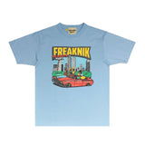 Gallery Dept T Shirt Retro Printed Loose Short-Sleeved Shirt