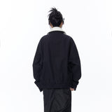 Unisex Jacket Autumn Convertible Collar Jacket