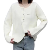 Women Knitted Cardigan Autumn and Winter Knitting Cardigan Sweater Coat Top