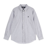 Rl ralph little spurs embroiderlong sleeves polo shirt fall and wintercasualcoupleloosetops shirt plaid