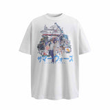 SAINT MICHAEL Vintage T Shirt Summer Wars x GEEKS RULE Short Sleeve