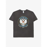 Protocolindex russia limited double-headed eagle coat of arms short-sleeved t-shirt washed distressed russian printing