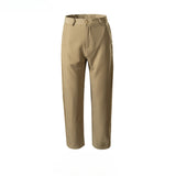 MIJKO Men's Vintage Pants MIJKO Spliced trousers Men's and women's straight casual trousers