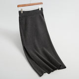 Women Knitted Skirt for Autumn and Winter