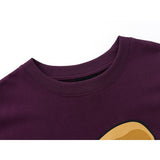 Drew house t shirt d@ew pizza pattern round neck pullover short sleeves