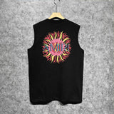 Amiri tank top colorful sun print