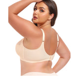 Full figure bra without wire lace