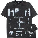 Hip-hop t shirts american high street half sleeve vintage washed retro distressed loosevtg short sleeve t-shirt tee