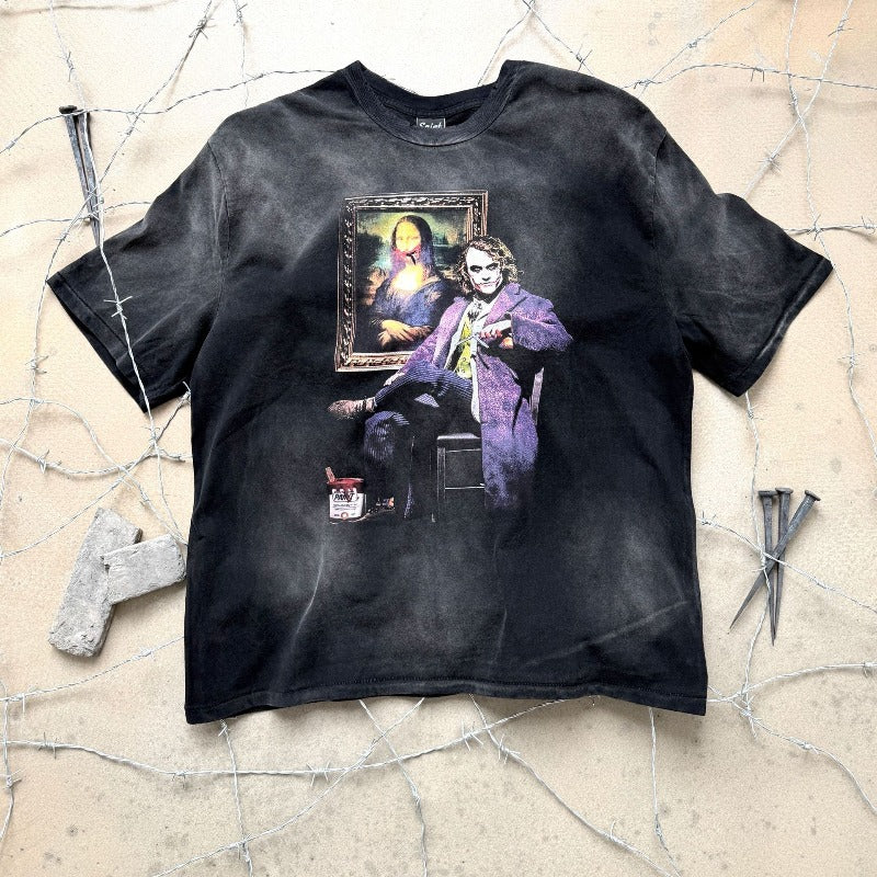saint m t shirts s.m clown artist limited edition graphic crewneck t-shirt