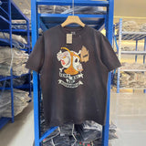 saint m t shirts s.m cartoon series graphic crewneck pullover short sleeve t-shirt