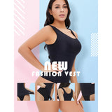 Shapewear bodysuit stretch tummy control tank top