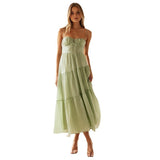 Women Dresses Halter Dress (Jkw0408)