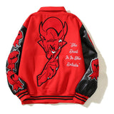 Saint m t jackets s.m. saint michael pattern baseball jacket wholesale single piece