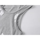 Denim Tears Vest Foam Printed Casual Sports Vest