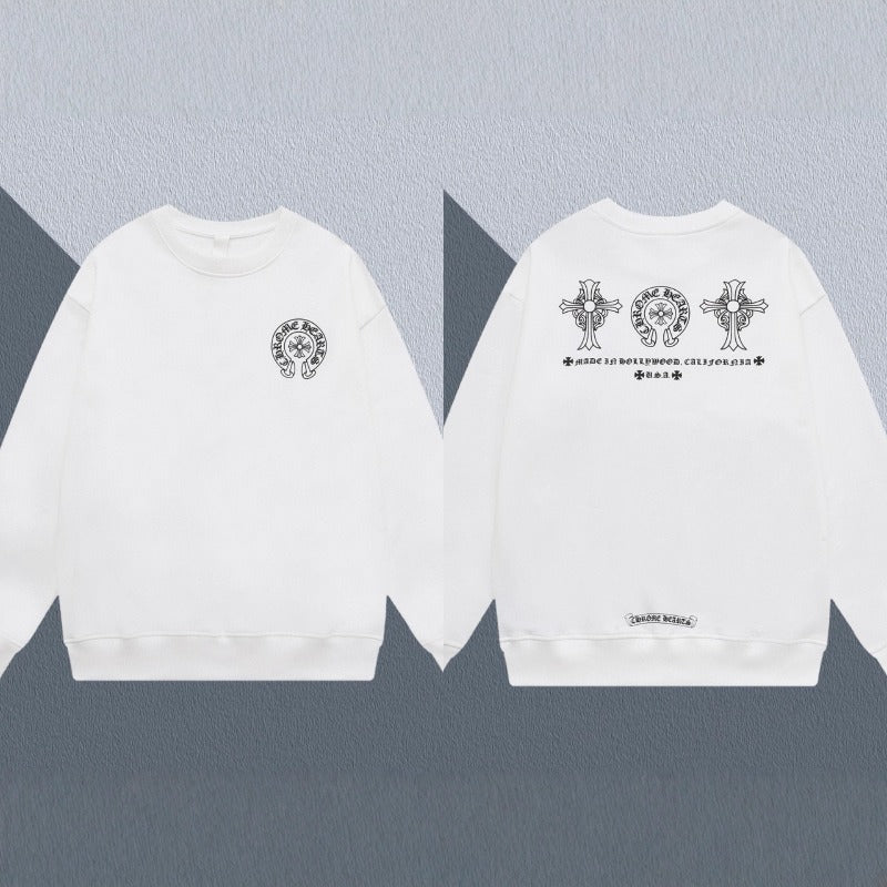 Chrome Hearts Sweatshirt Autumn/Winter Crew Neck Sweater