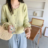Women Knitwear Spring and Autumn Knitwear Loose-Fitting Long Sleeve Sweater