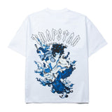 Hip-hop t-shirts: american high street short sleeve tee - west coast hip-hop summer oversized top - trendy clothing tee