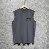 Amiri tank top giant rabbit printing