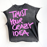 saint m t shirts s.m letter print limited edition pullover casual tank top