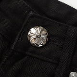 CHH Chrome Hearts Jeans Unisex Casual Loose Jeans