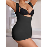 Shapewear tank top supports the chest tightens the abdomen