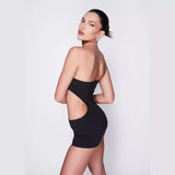 Women Jumpsuit Summer Sexy Jumpsuit One-Shoulder Hollow-out Jumpsuit