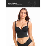 Full figure bra body shaping and beautiful back