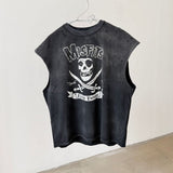 saint m t shirts s.m. evil spirit pirates limited edition pullover casual tank top single piece
