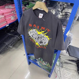 saint m t shirts s.m cartoon series graphic crewneck pullover short sleeve t-shirt