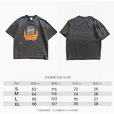 saint m t shirts s.m collaboration letter graphic limited edition crew neck pullover short sleeve t-shirt