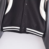 Women Jacket Spring and Autumn Stand Collar Baseball Uniform Long Sleeve Jacket Coat