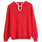 Women Knitwear Autumn and Winter round Neck Knitwear Loose Sweater