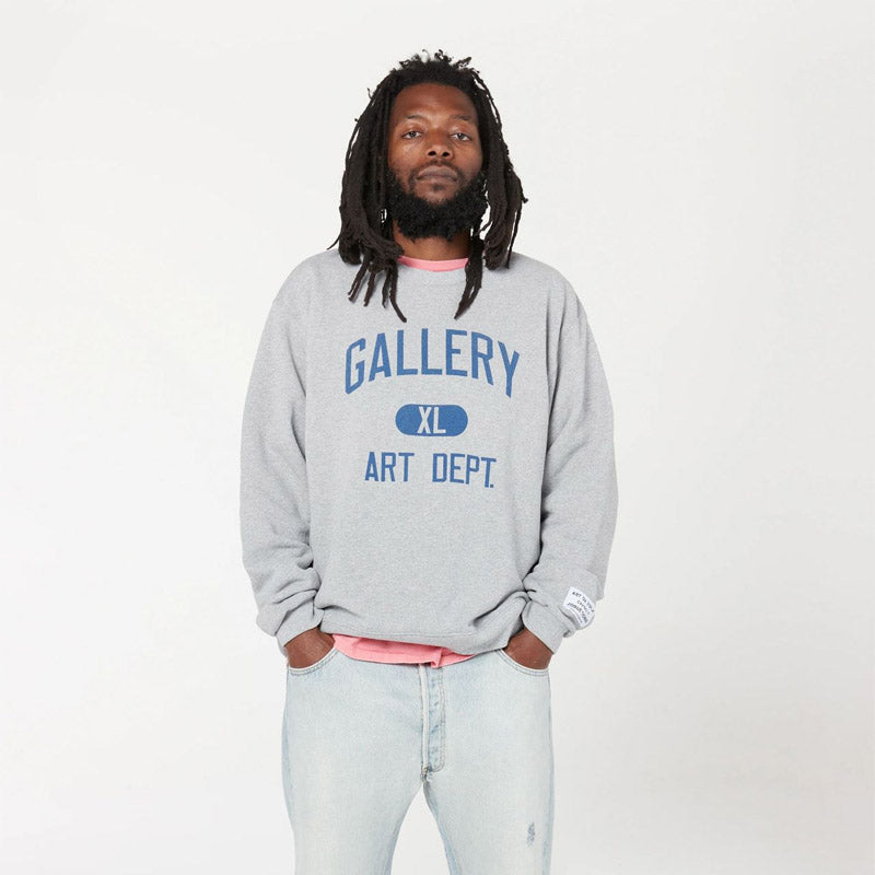 Gallery Dept Sweatshirts Unisex Loose Casual Crew Neck Sweater