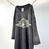 saint m t shirts s.m little angel graphic crewneck pullover short sleeve one-piece