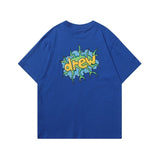 Drew house tshirt r streetwear brand d@ew creative letter graphic short sleeve wholesale single piece