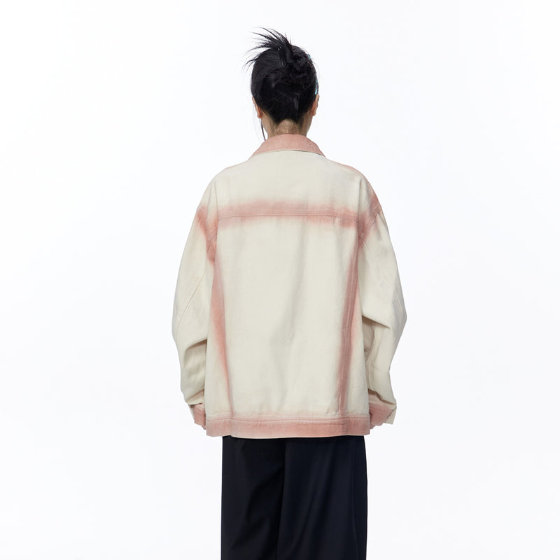 Unisex Jacket Autumn Retro Distressed Jacket