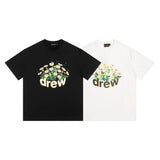 Drew house tshirt r collection d@ew floral print crew neck pullover short sleeve wholesale