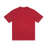 saint m t shirts s.m creative letter graphic crew neck short sleeve tee