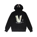 Vlone Hoodie Halloween Embroidery