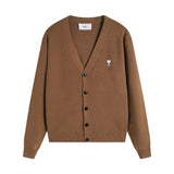 Heavy weight! amiarauneiflove high weight v neckknittingoutwearfall and wintercouplecardigan woolen clothes
