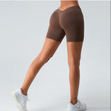 Women Yoga Sports Shorts Running Tight Fitness Sports Yoga Shorts