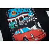 Gallery Dept T Shitrs Retro Distressed Cartoon Car Short Sleeve Men and Women