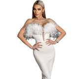 Women Dresses Bandage Dress Banquet Party Gown (Ont0408)