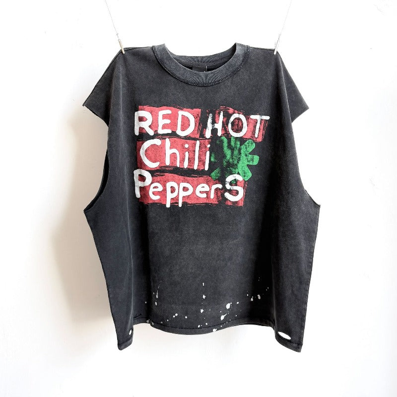 saint m t shirts s.m red chili band limited edition graphic crewneck tank top