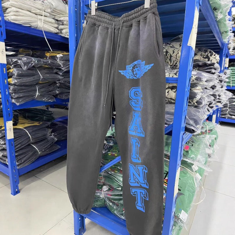 Saint m t pants s.m vintage baby angel casual loose trousers