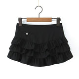 Women Skirt Summer Stripes Mini Skirt Skirt