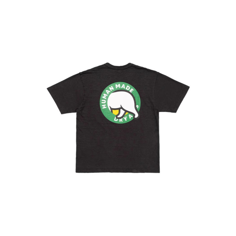Men T-shirts Summer HUMAN Polar Bear Cartoon Print Short Sleeve T-Shirt
