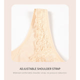 Full figure bra wireless lace lightly lined